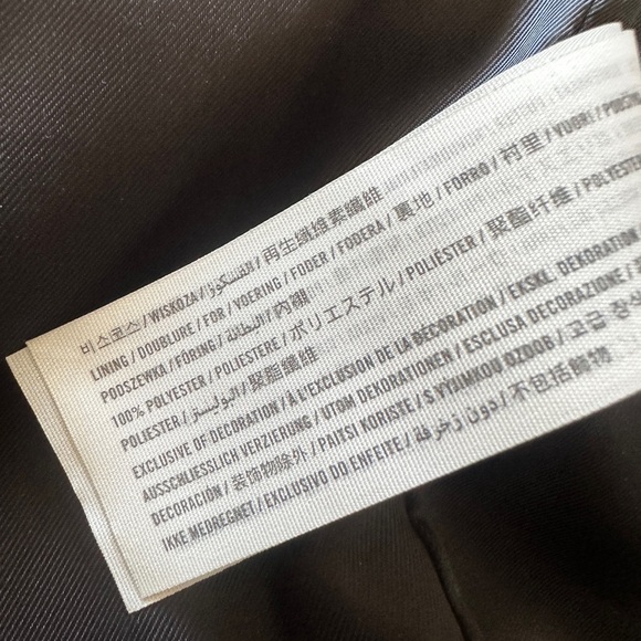 Abercrombie & Fitch wool blend blazer - size S - Picture 11 of 15